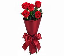 Букет 5 Красных роз Эдлесс Лав в Малеевке
