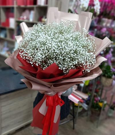 Букет цветов из: Гипсофила в Малеевке