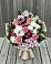 Букет цветов из: Альстромерии, Гвоздики, Розы и Хризантемы в Малеевке