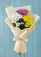 Букет цветов из:  Хризантемы #REPLACE_PRED# Малеевке