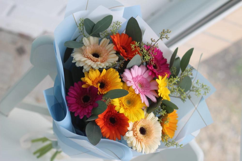 Букет цветов из: Герберы в Малеевке