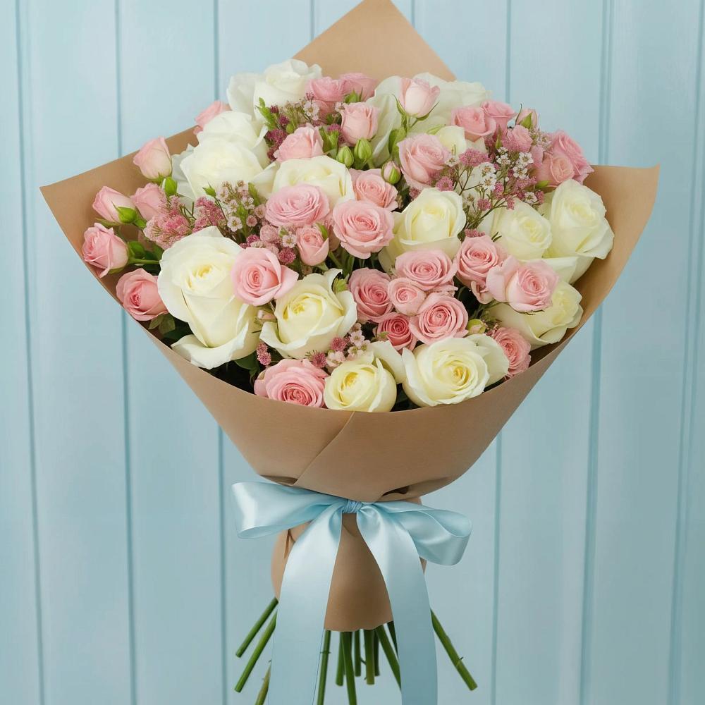 Букет цветов из: Розы в Малеевке
