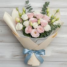 Букет цветов из:  Лизиантусы #REPLACE_PRED# Малеевке