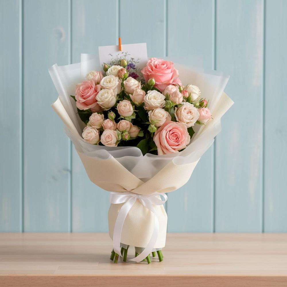 Букет цветов из: Розы в Малеевке