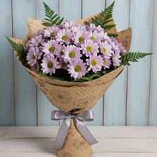 Букет цветов из:  Хризантемы в Малеевке