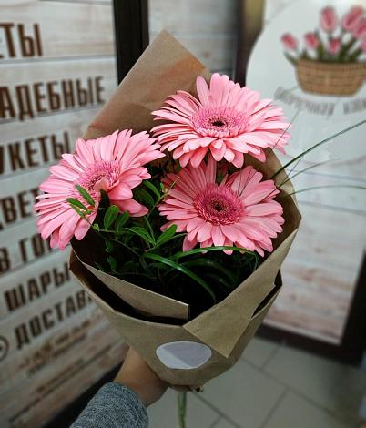 Букет цветов из: Герберы в Малеевке