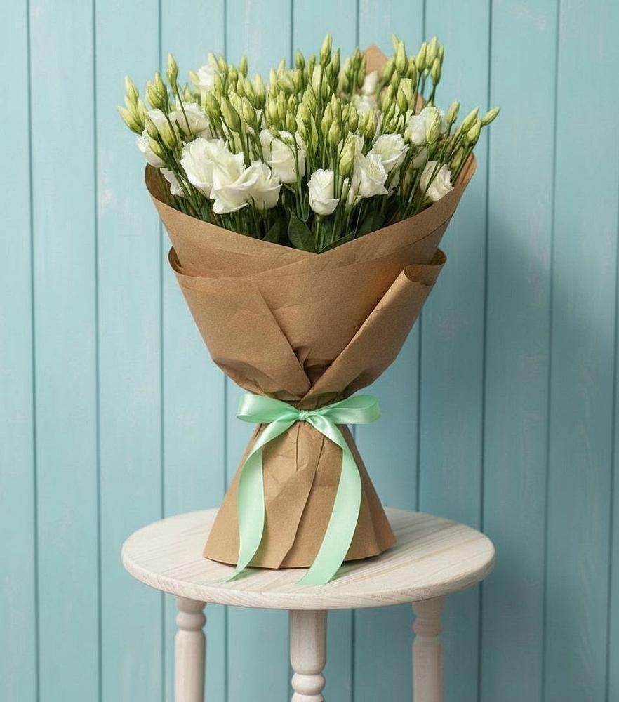 Букет цветов из: Лизиантусы в Малеевке