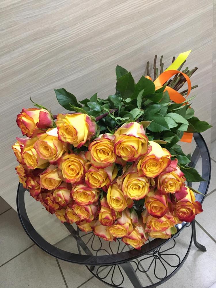 Букет Желтые розы в Малеевке