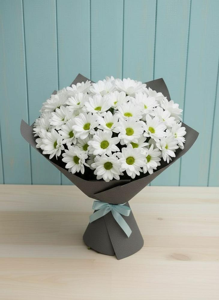 Букет цветов из: Хризантемы в Малеевке