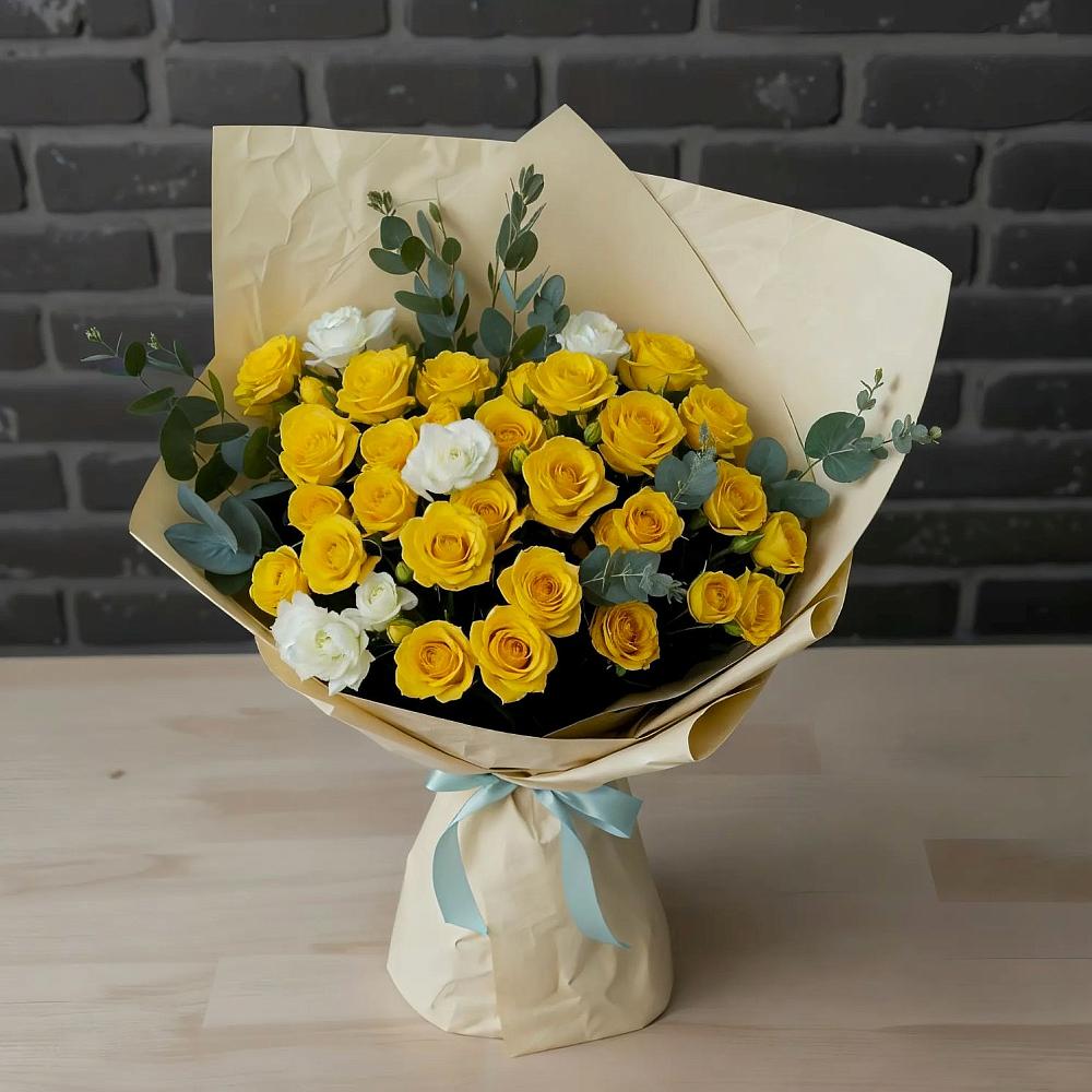 Букет цветов из: Розы в Малеевке