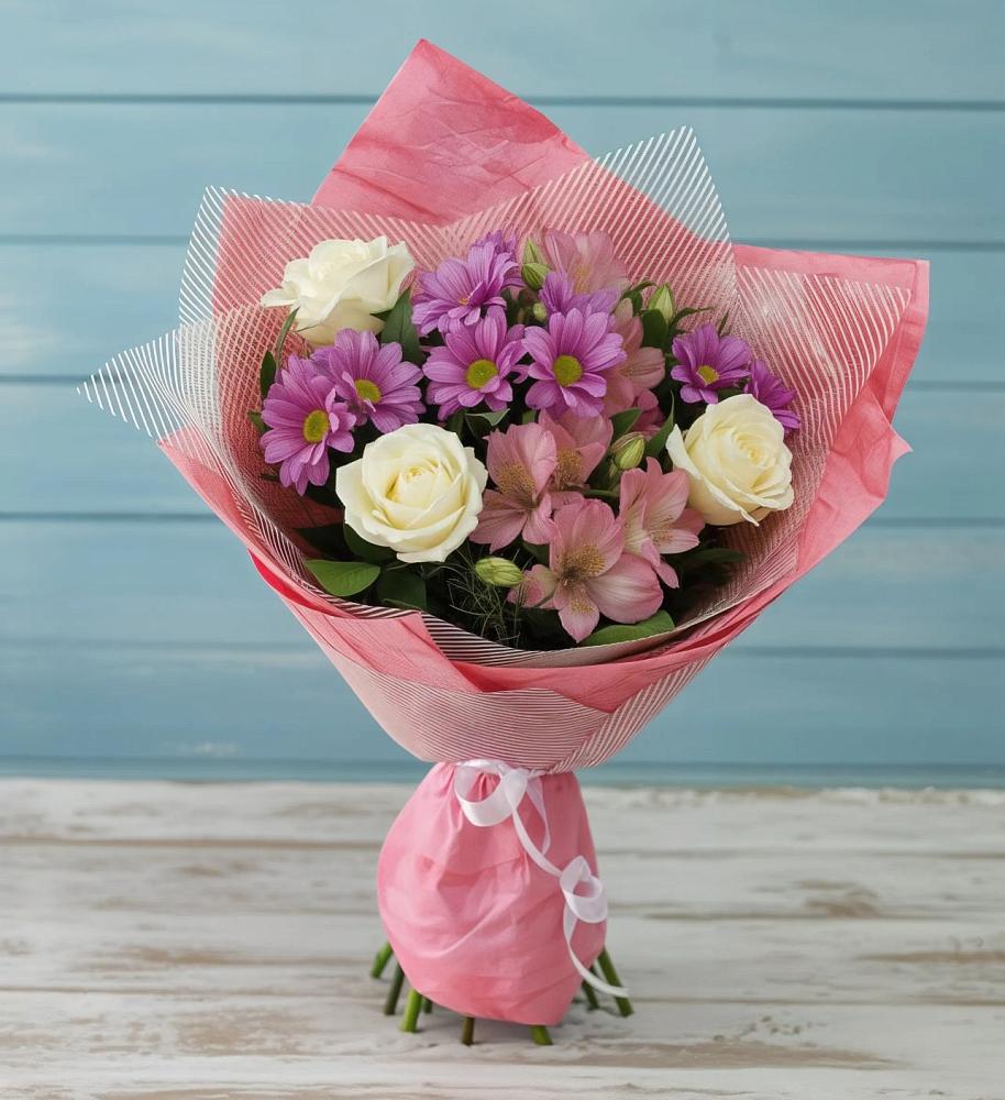 Букет цветов из: Герберы в Малеевке