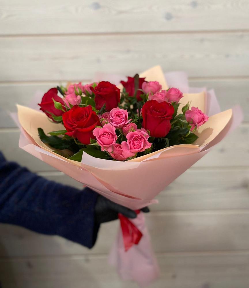 Букет цветов из: Розы в Малеевке